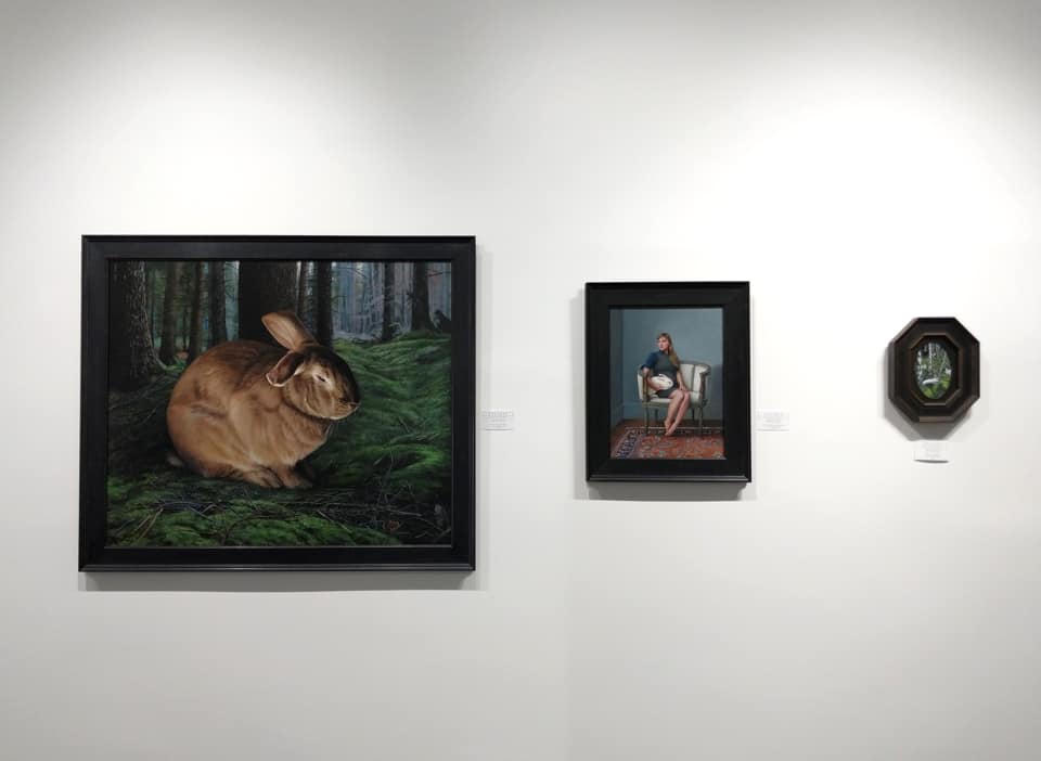 ARC visions 2019 exhibition at Arcadia contemporary Rebecca Luncan Installation