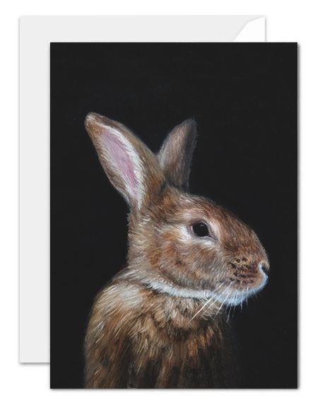 Portrait of a Gentleman greeting card