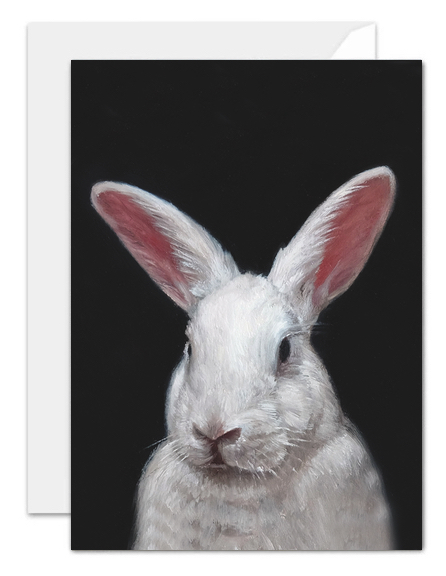Portrait of a Lady greeting card